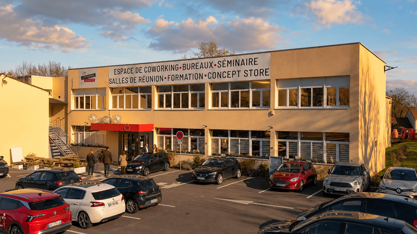 Facade centre d'affaires
